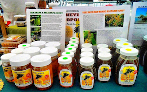 David and Ballestas hand-deliver Keez Beez goods to farmers’ markets and outlets throughout Florida.